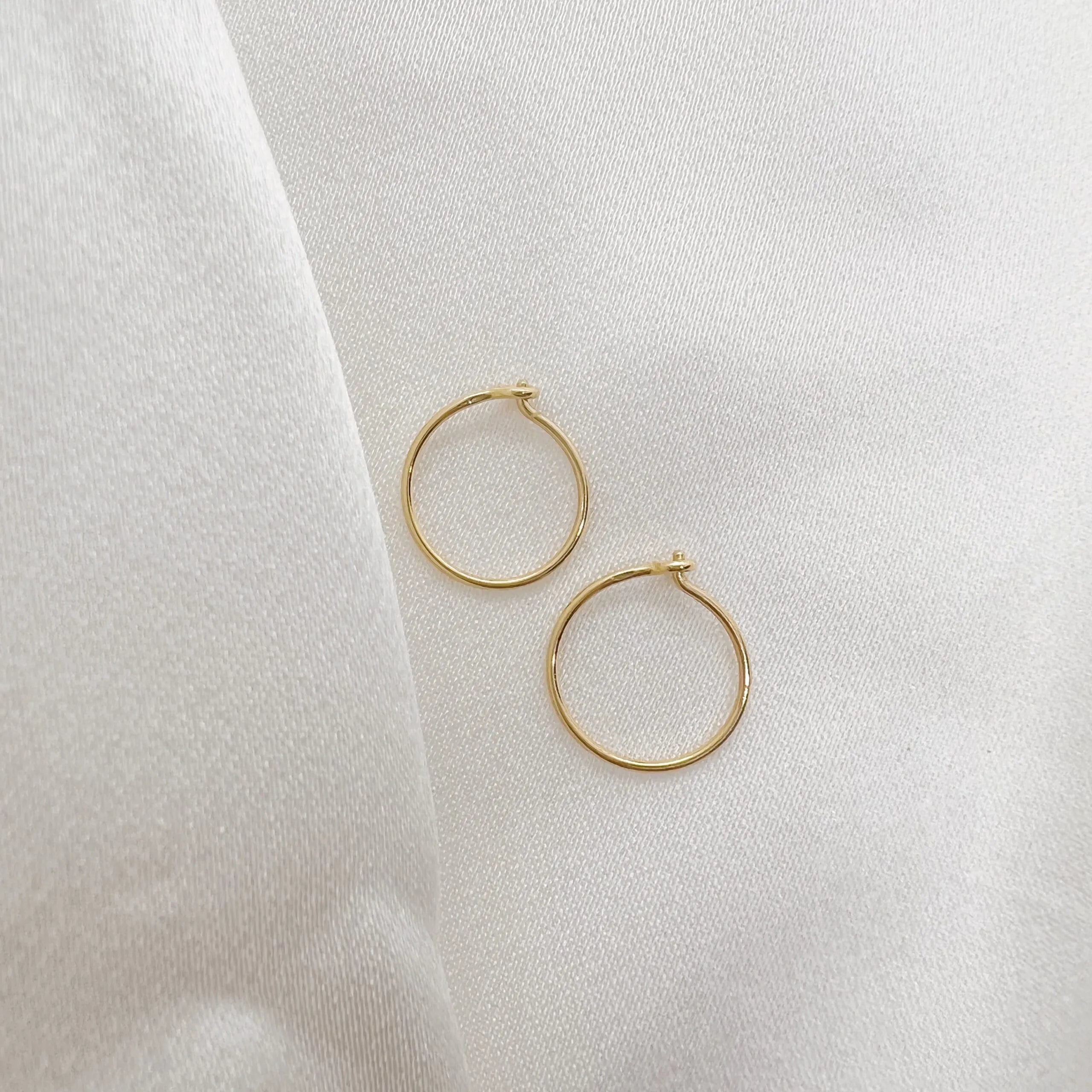 Small hoop earring