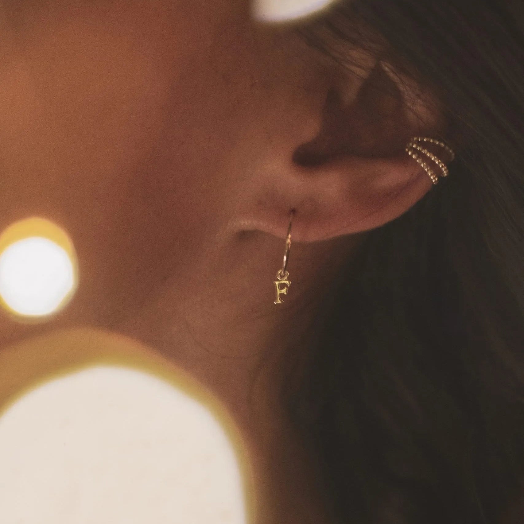Pendientes de aro de Minnie