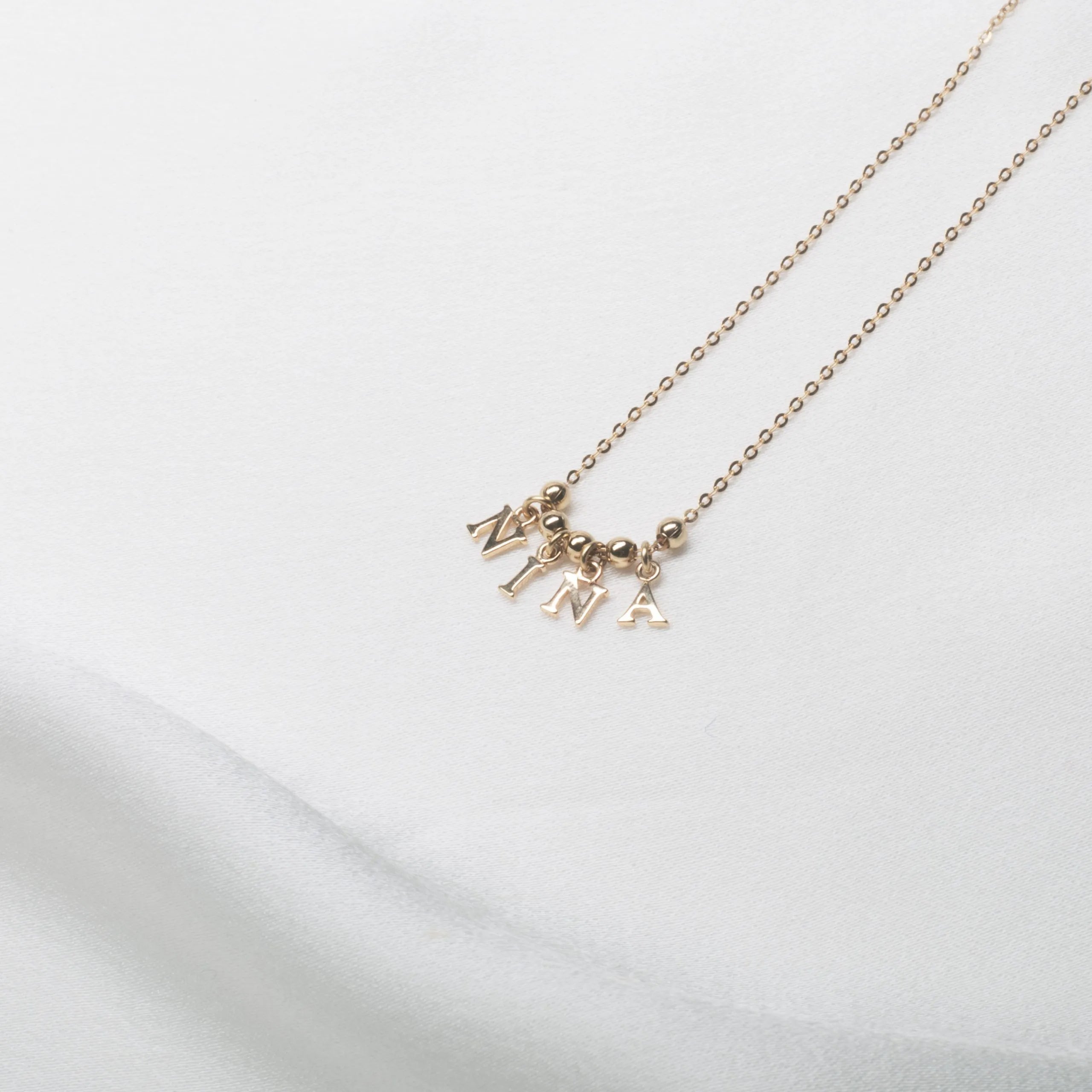 Minnie Word Necklace