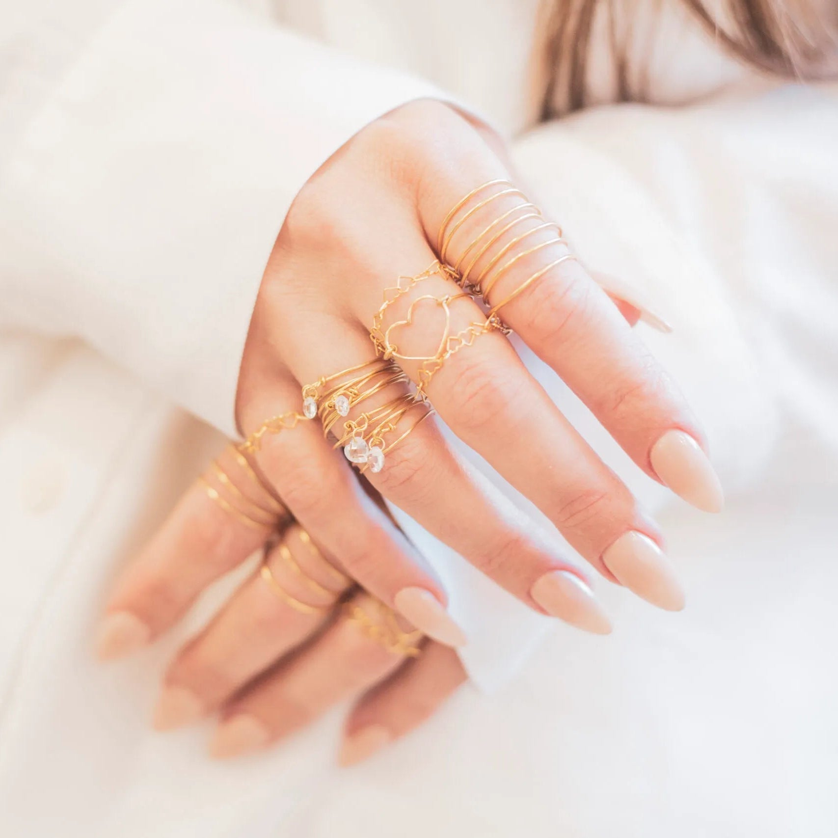 Anillo de corazón
