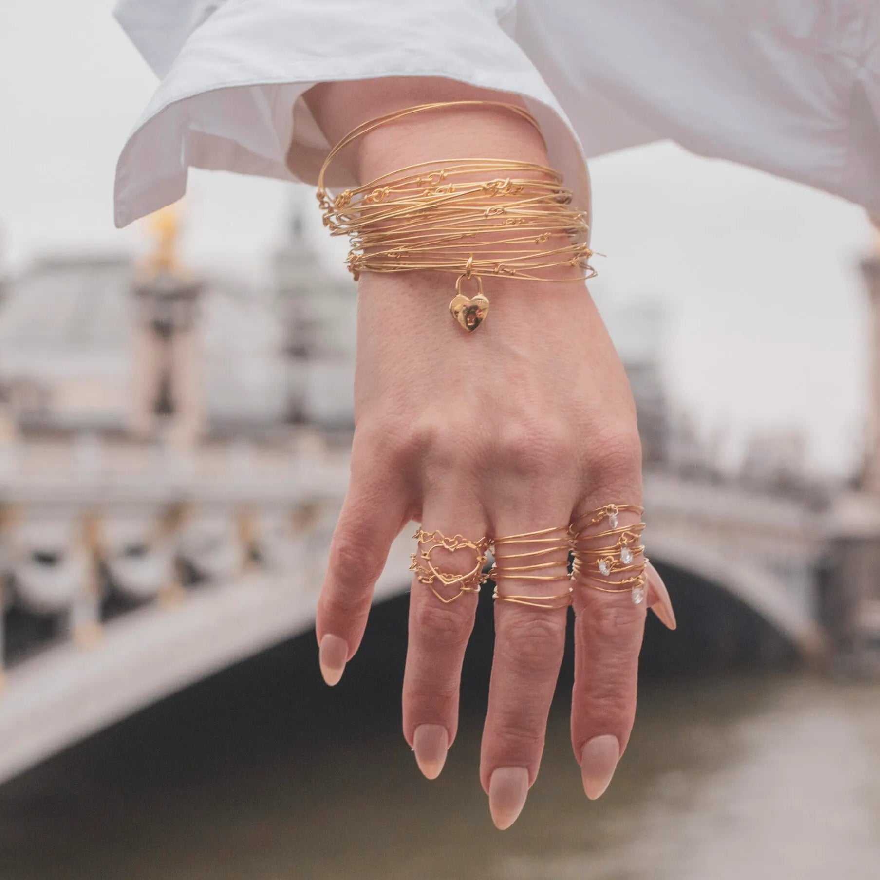 Anillo de corazón