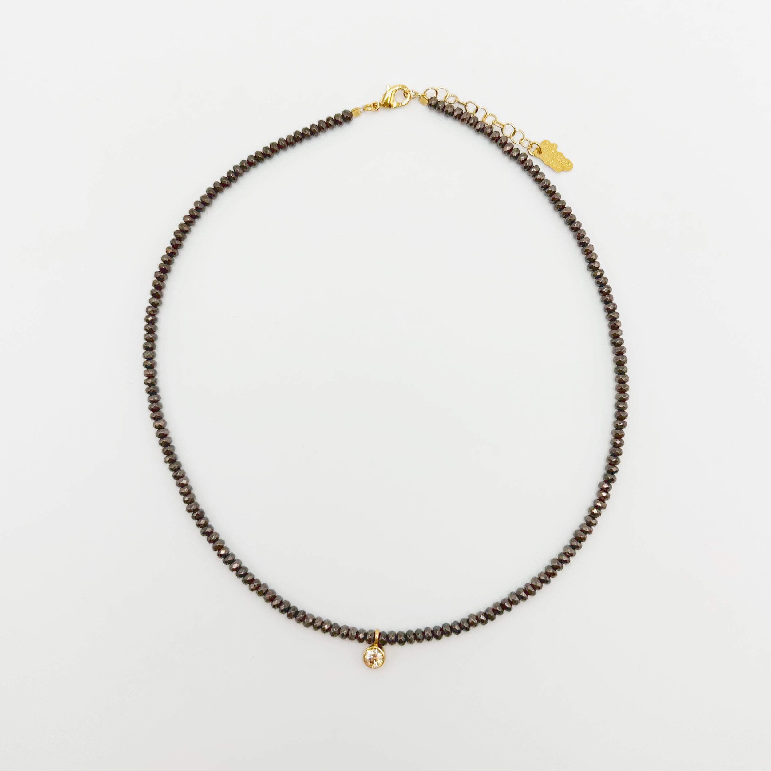 Collier Diamond Pirite