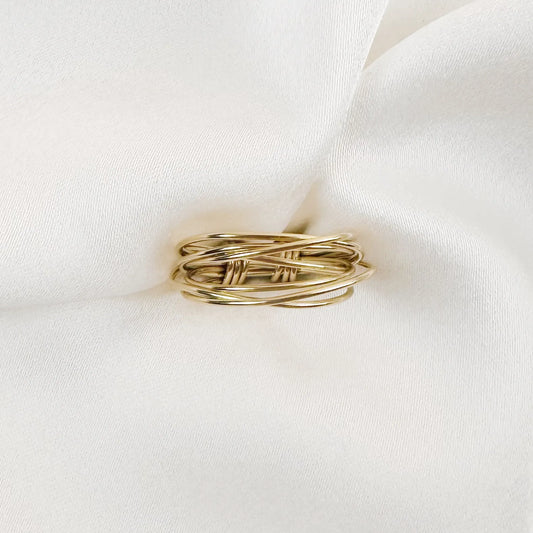Bague Semainier Spaghetti Big