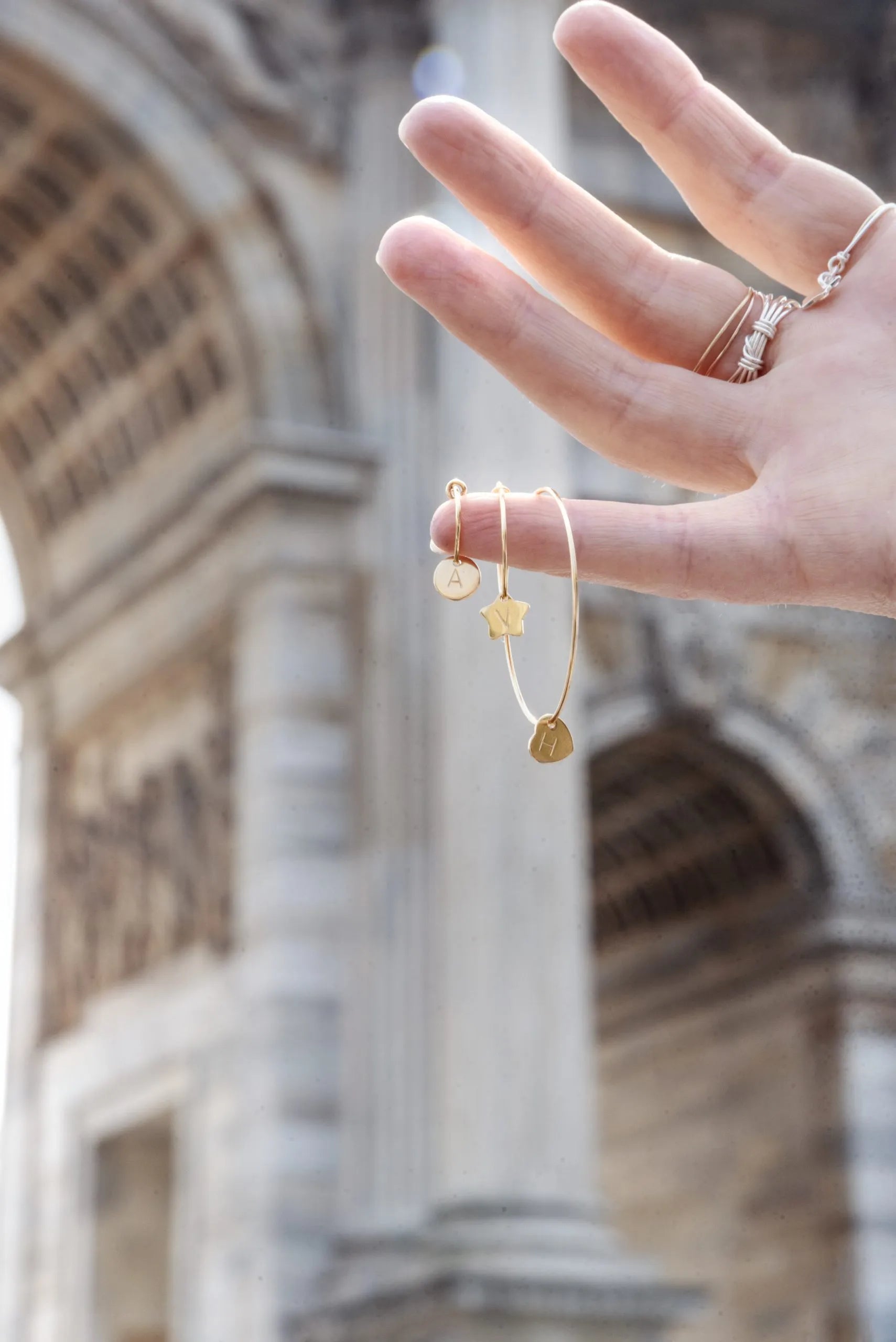 Boucles d’oreilles Empreinte Sm