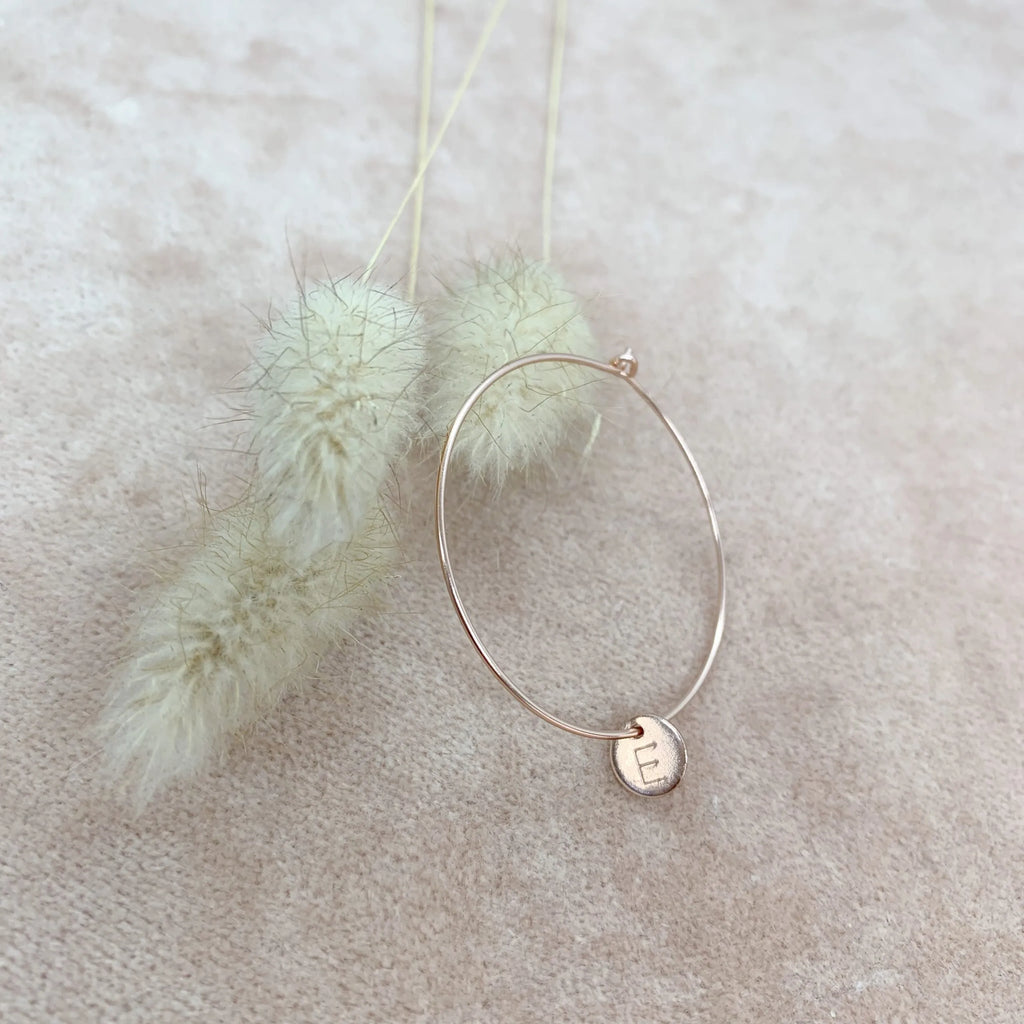 Lg Footprint Earrings 