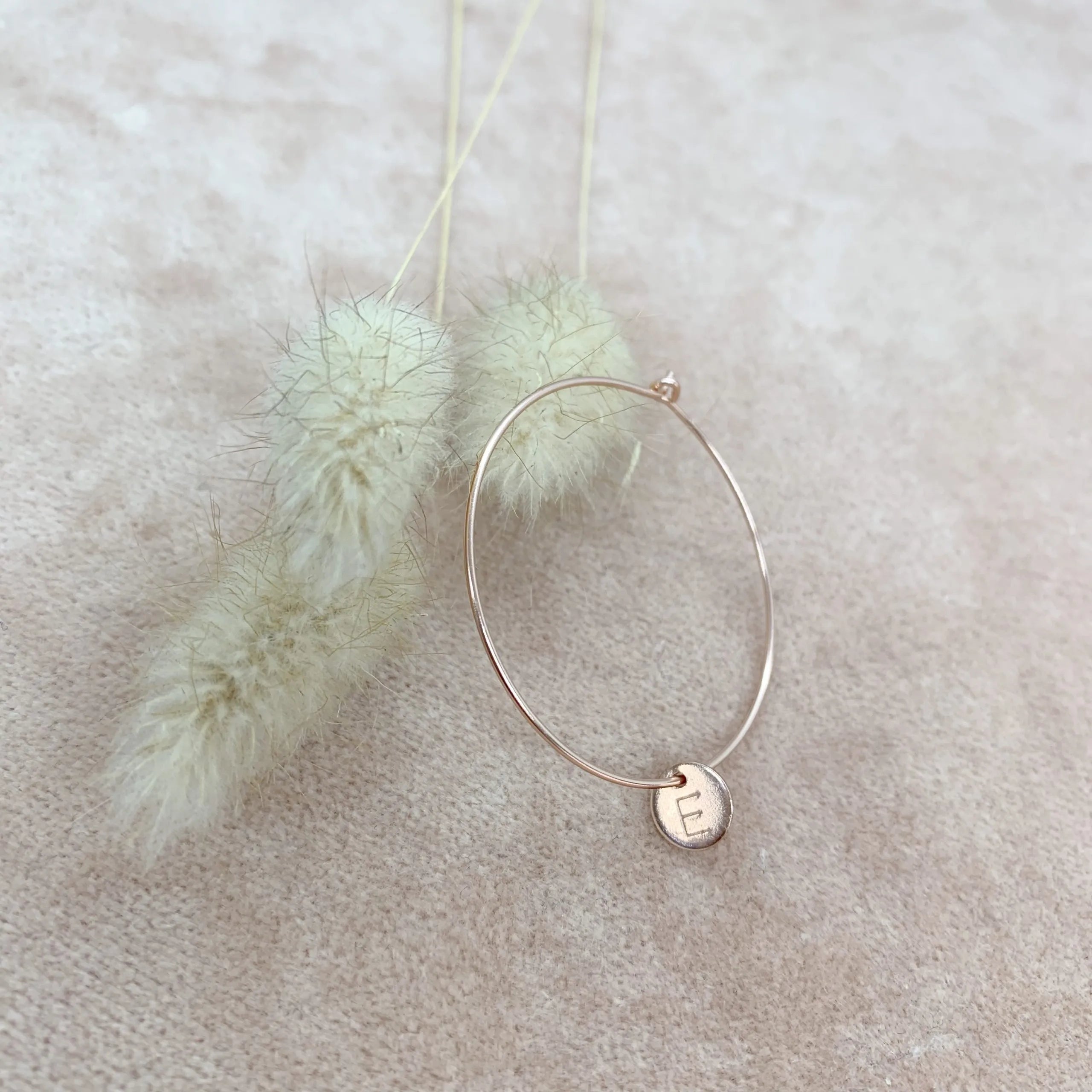 Lg Footprint Earrings 