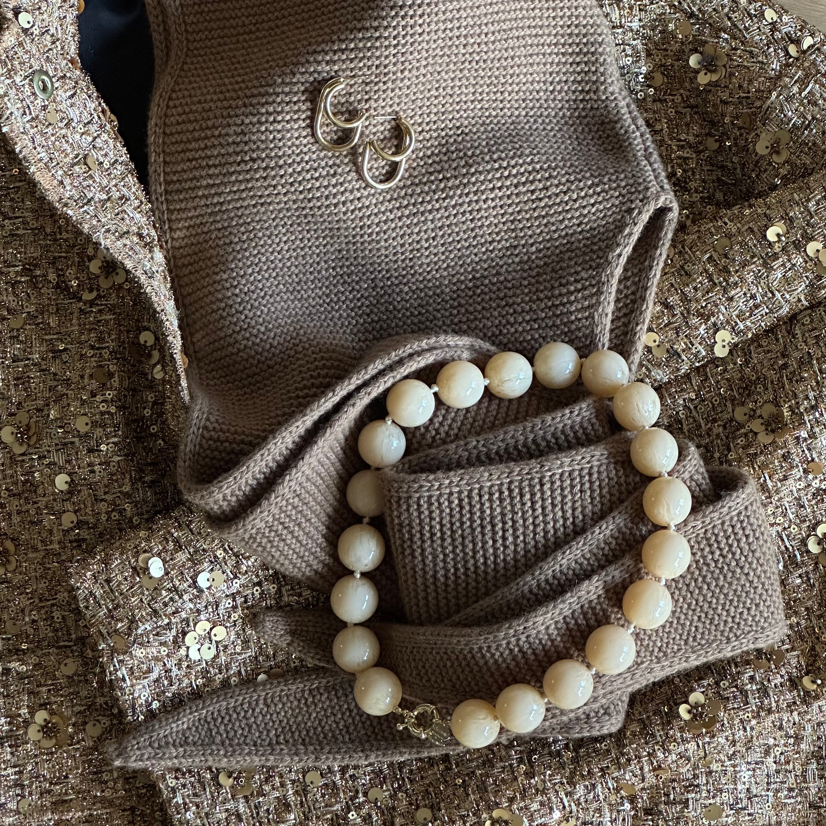 Collier Bubba Vanilla Ivory