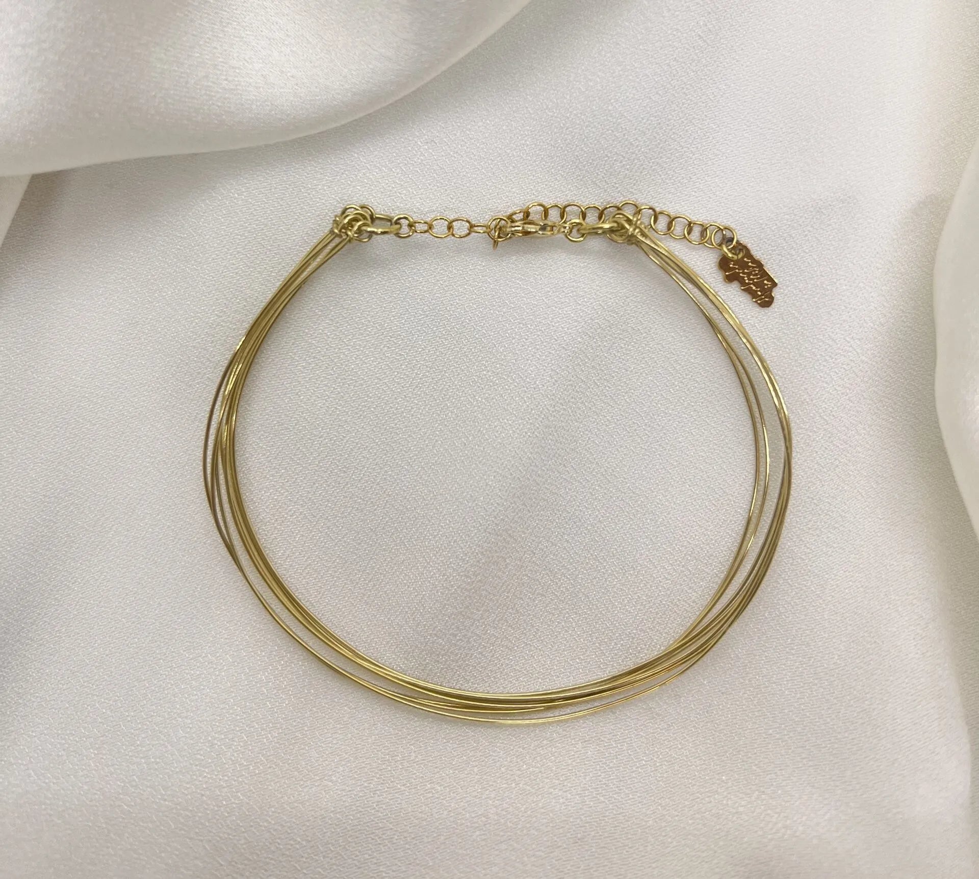 Chaine de cheville semainier 7 fils