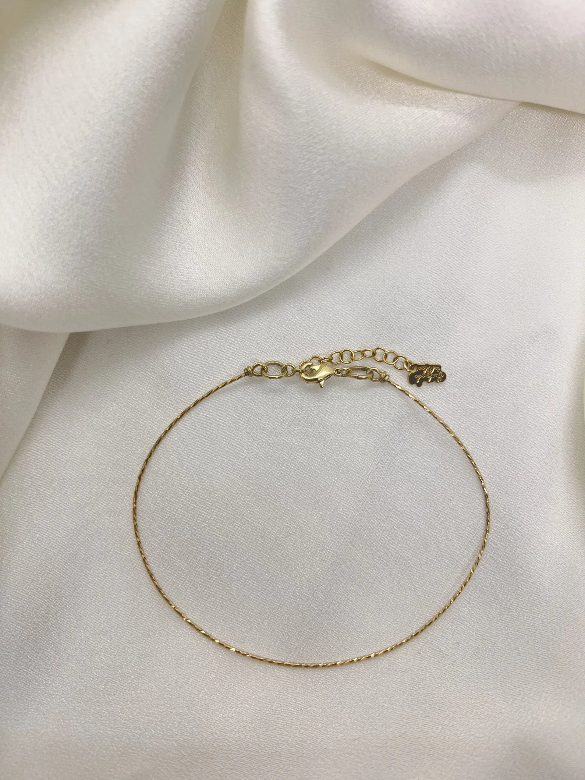 Chaine de cheville Semainier 1 fil Sparkle