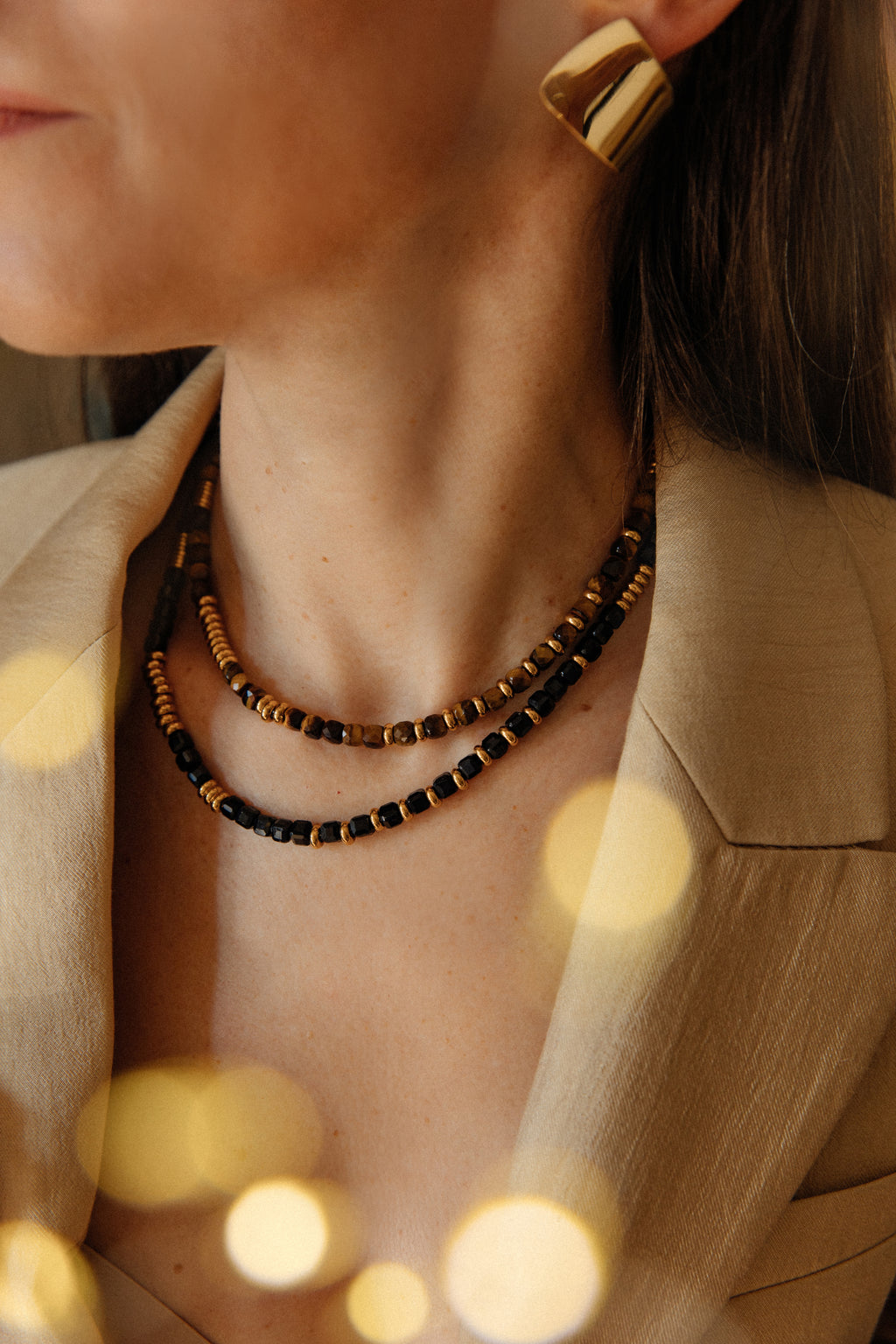 Collier Solstice onyx