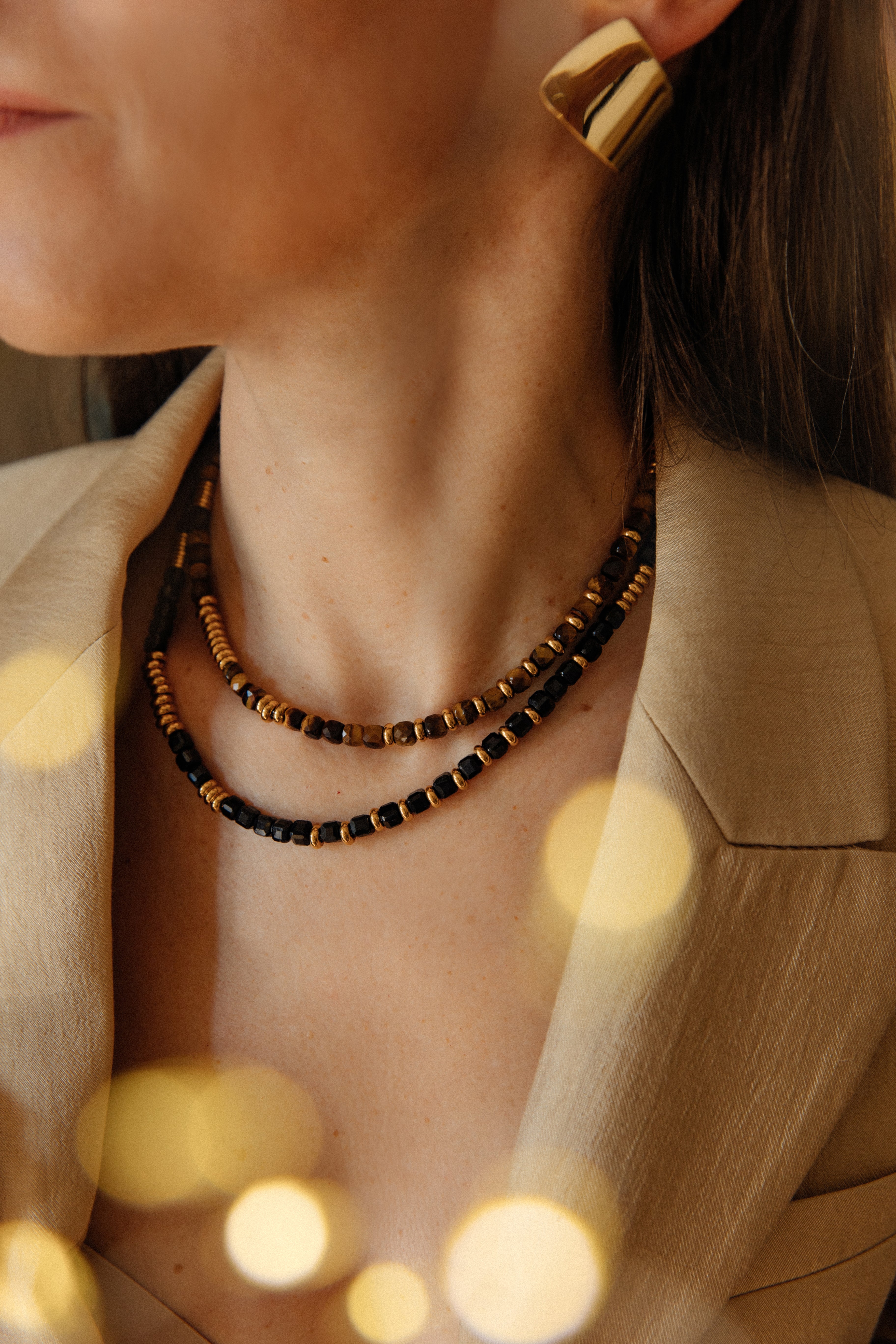 Collier Solstice onyx