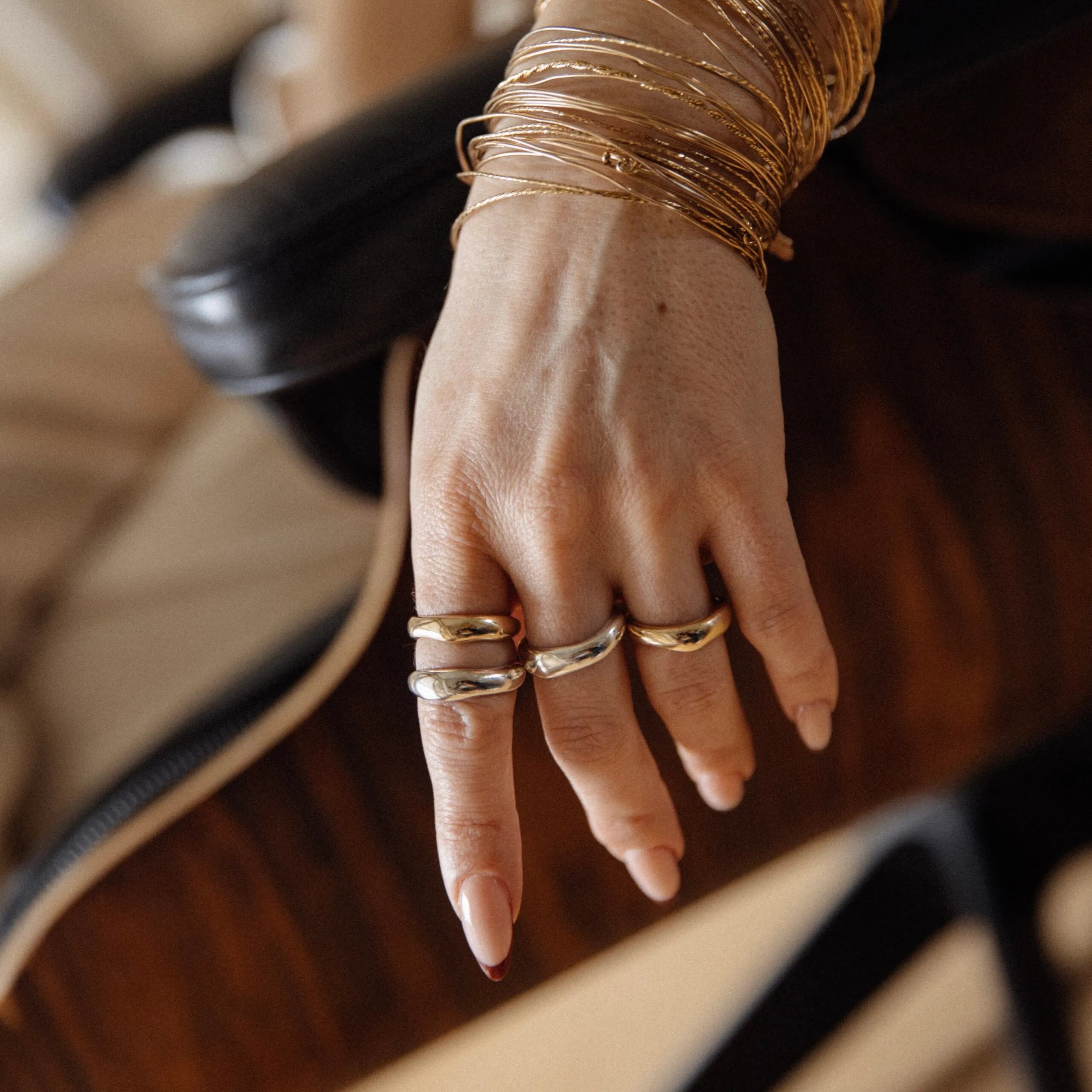 Anillo de iris doble