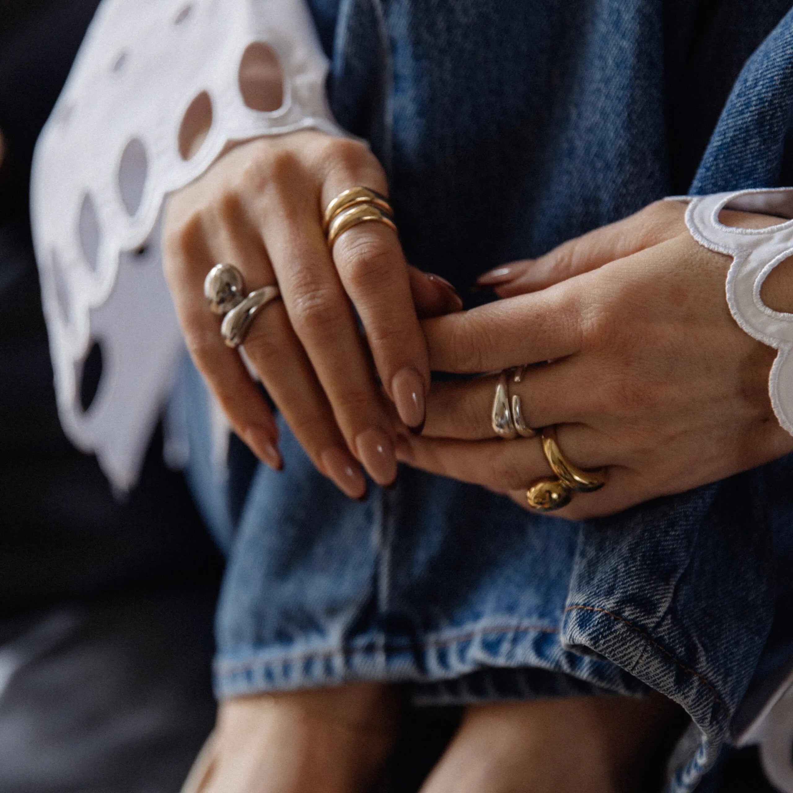 Anillo de iris doble