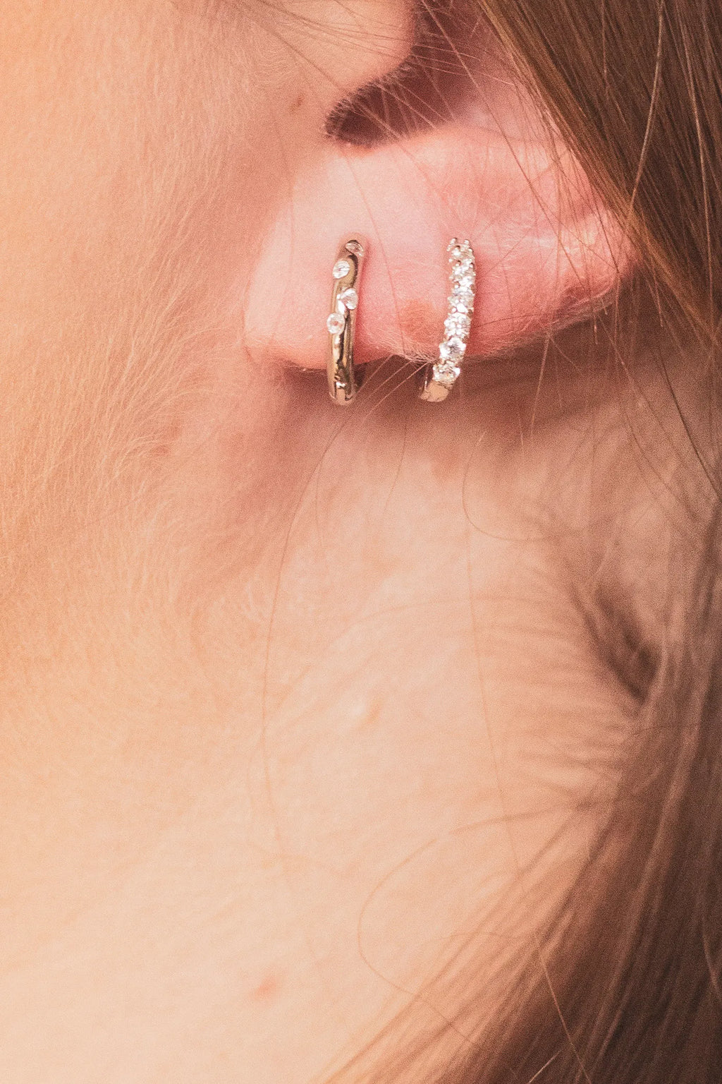 Lilac earring 