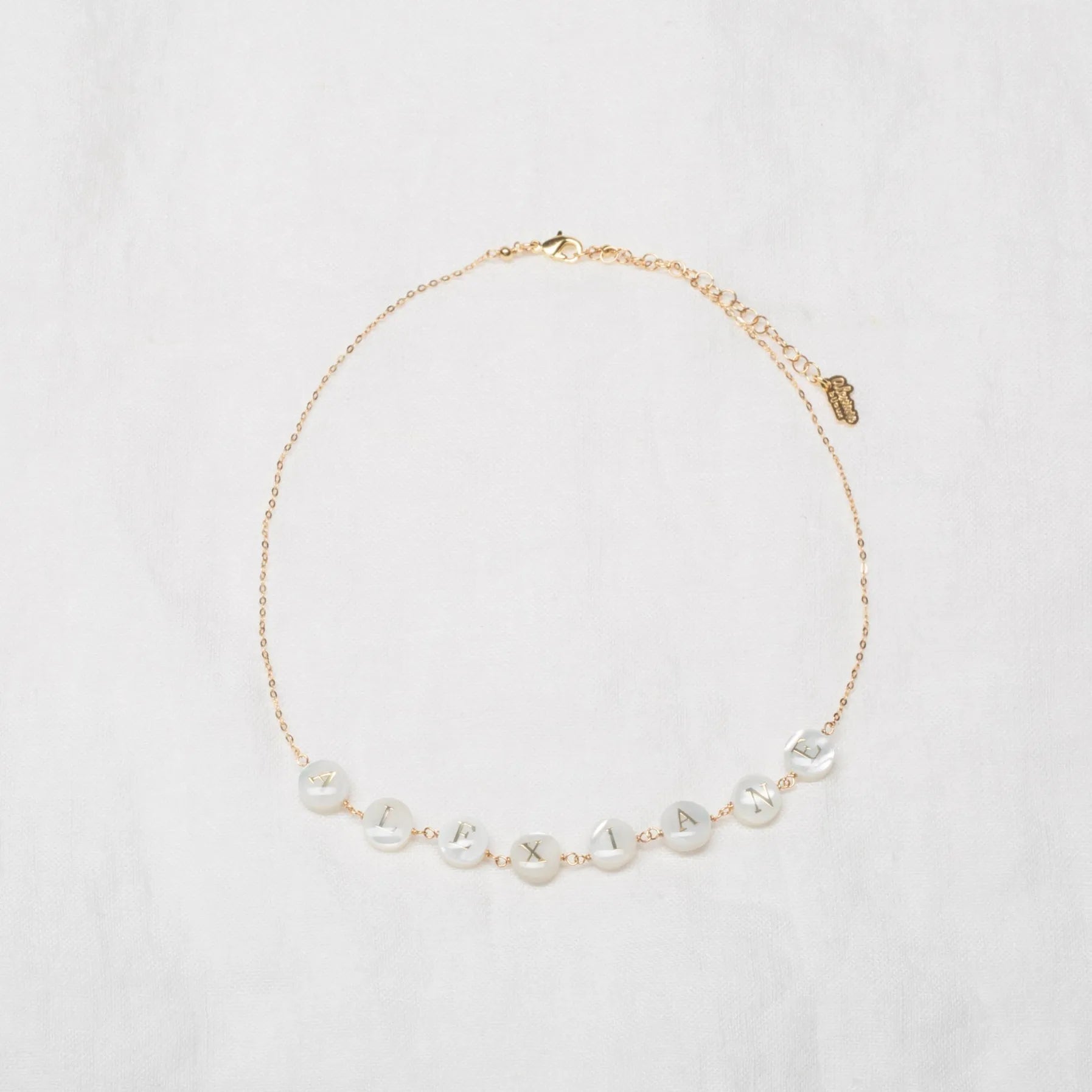 Collier Tendresse personnalisation