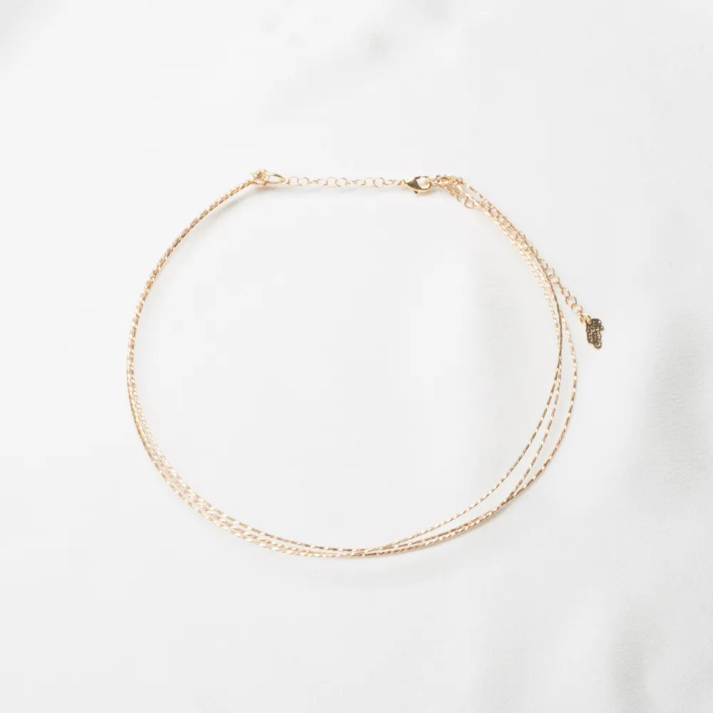Chocker Semainier 3 fils Sparkle