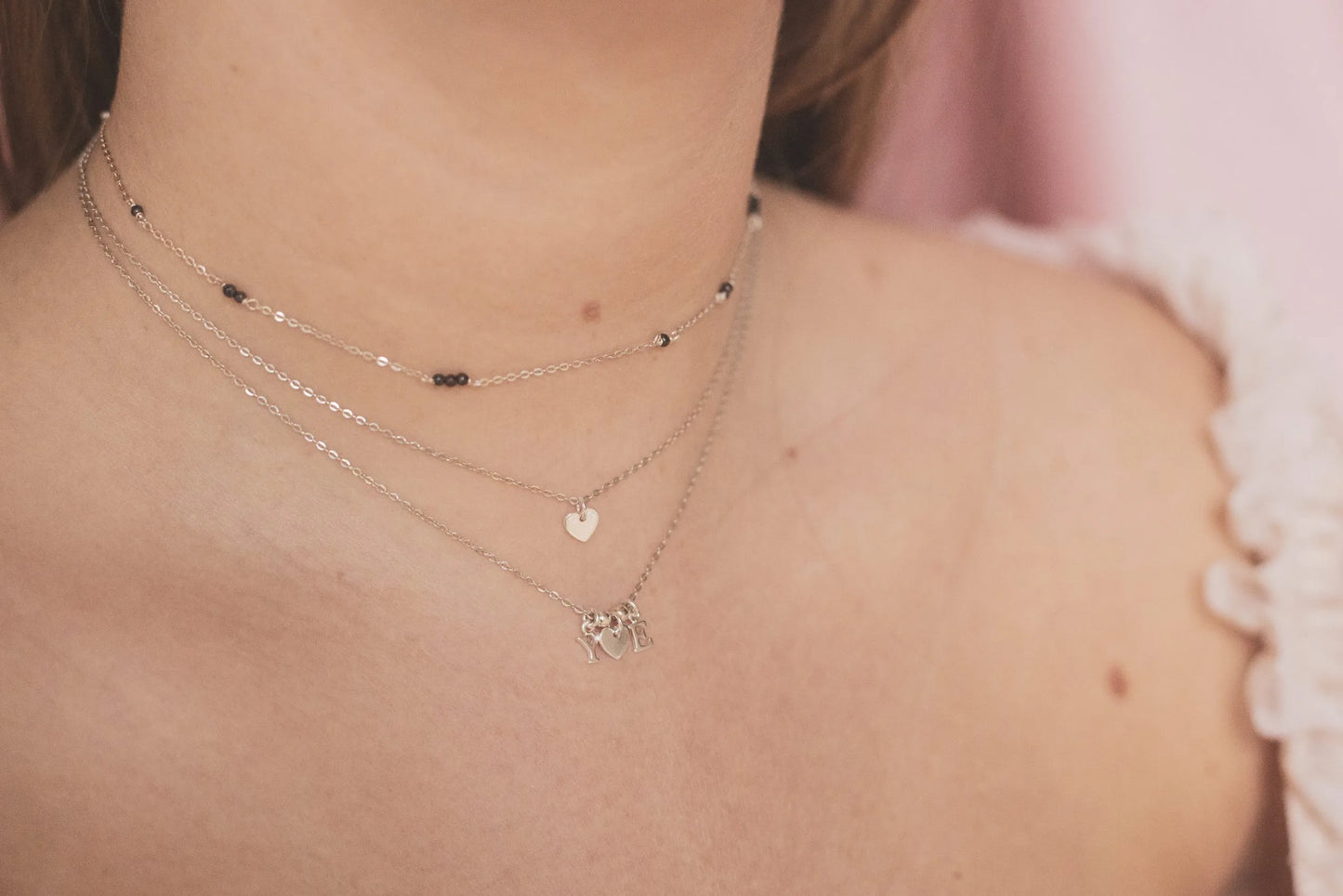 Collier Minnie Heart