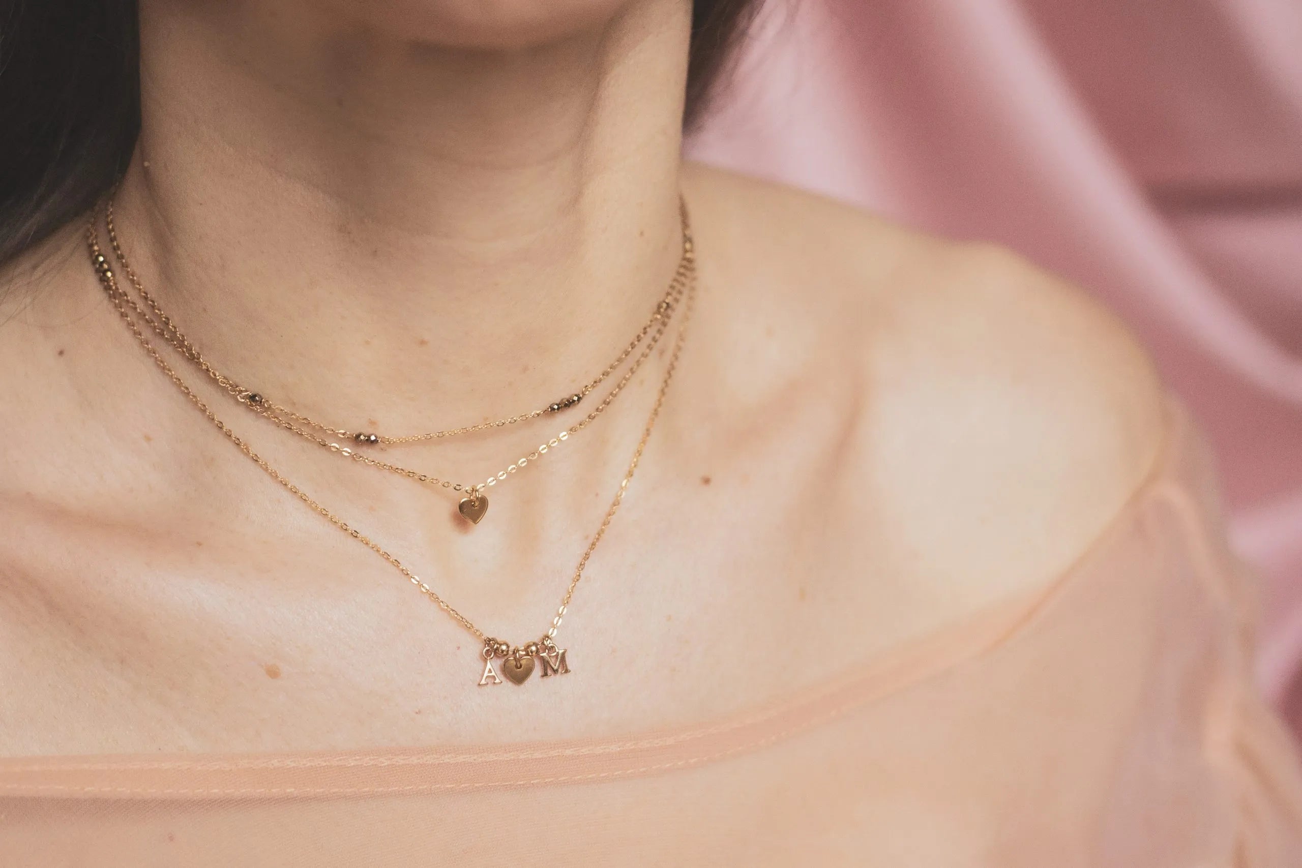 Collier Minnie Amour Big