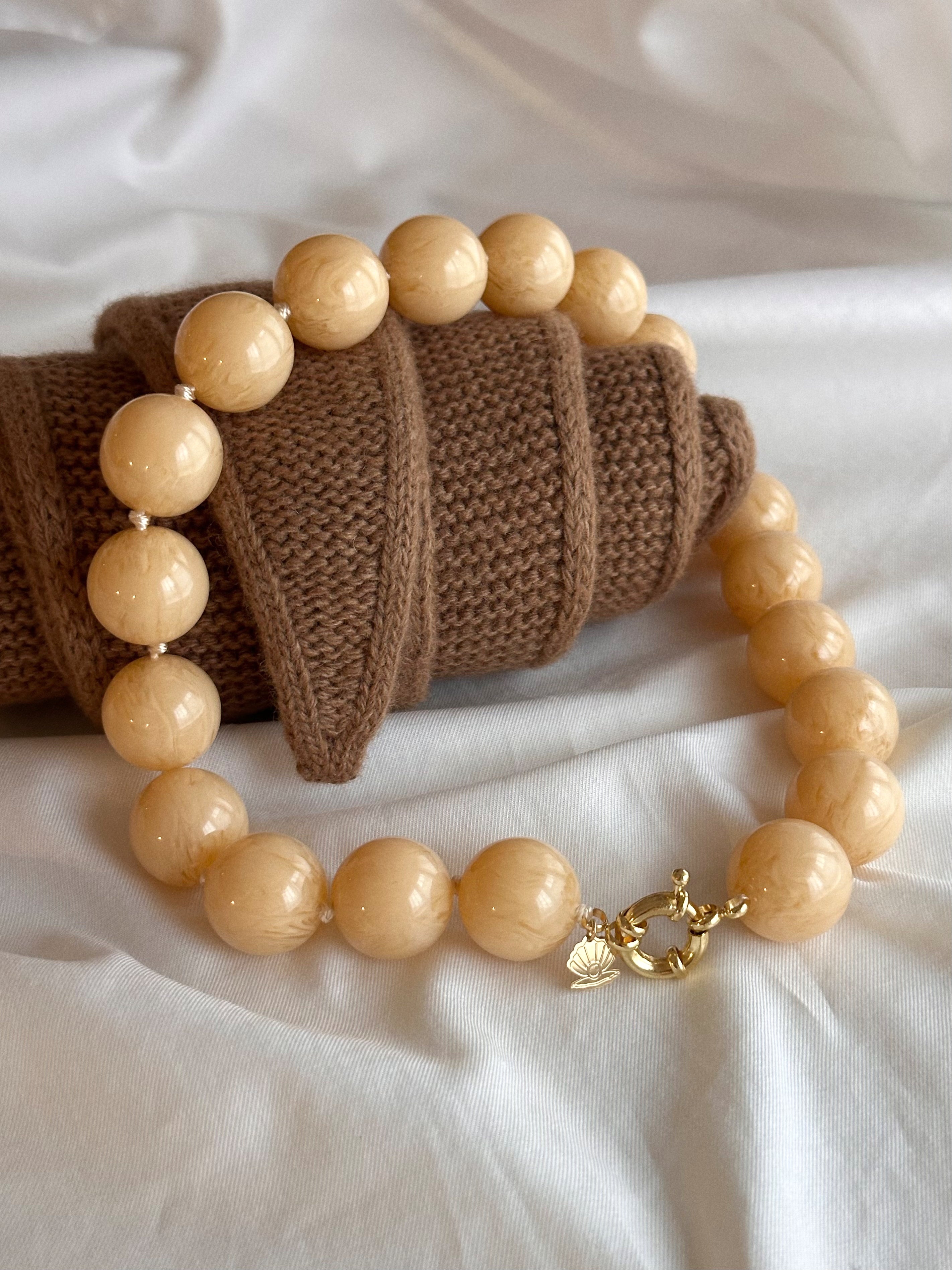 Collier Bubba Vanilla Ivory