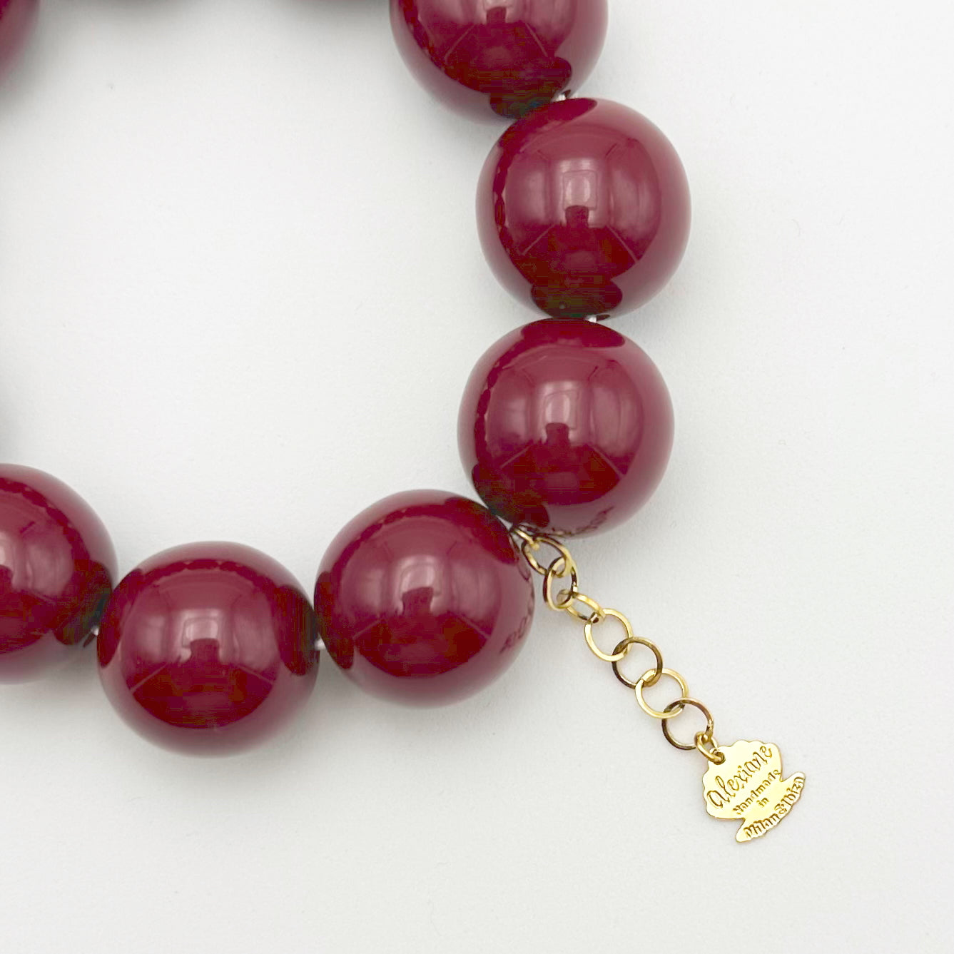 Pulsera Bubba Borgoña