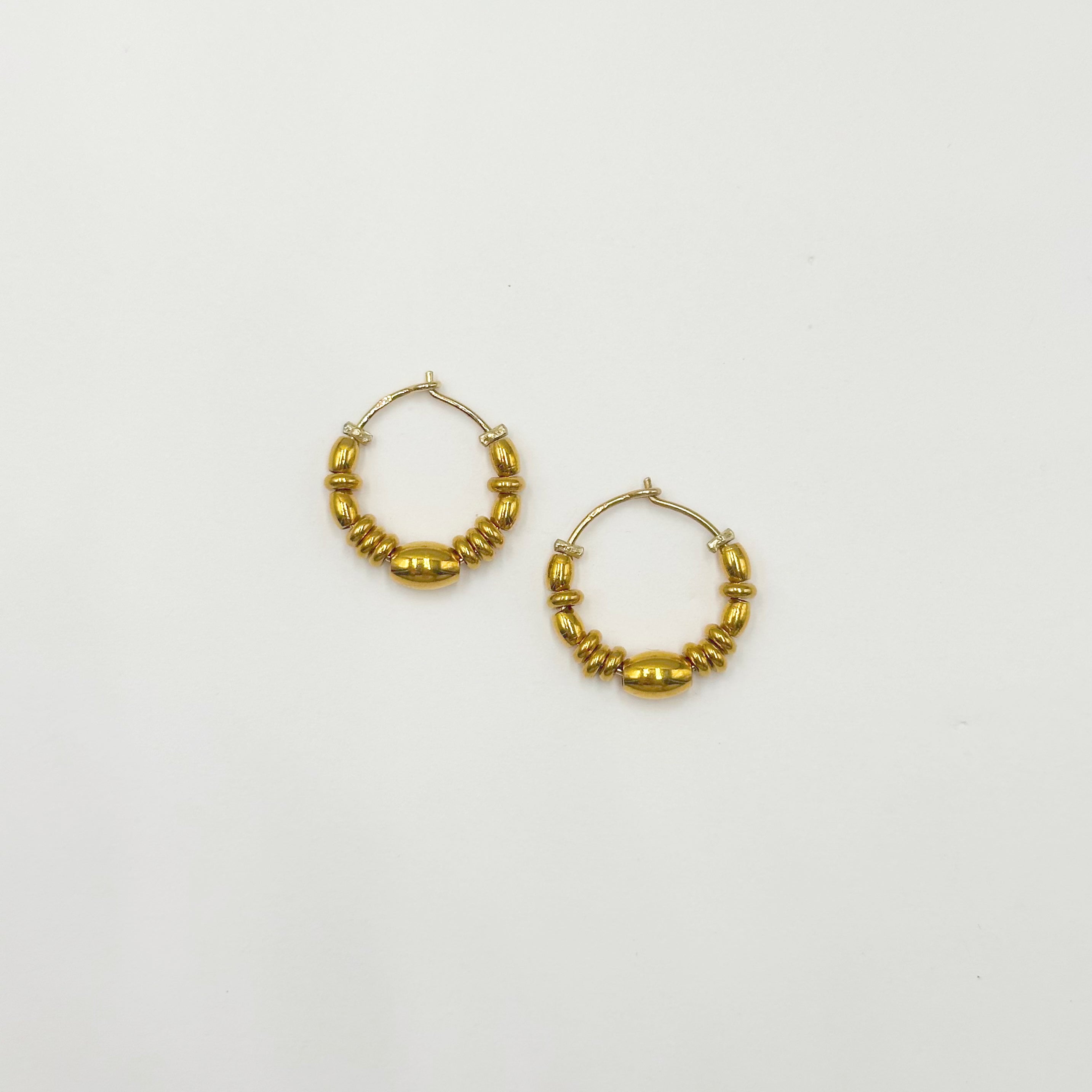 Pendientes de aro Lyra 