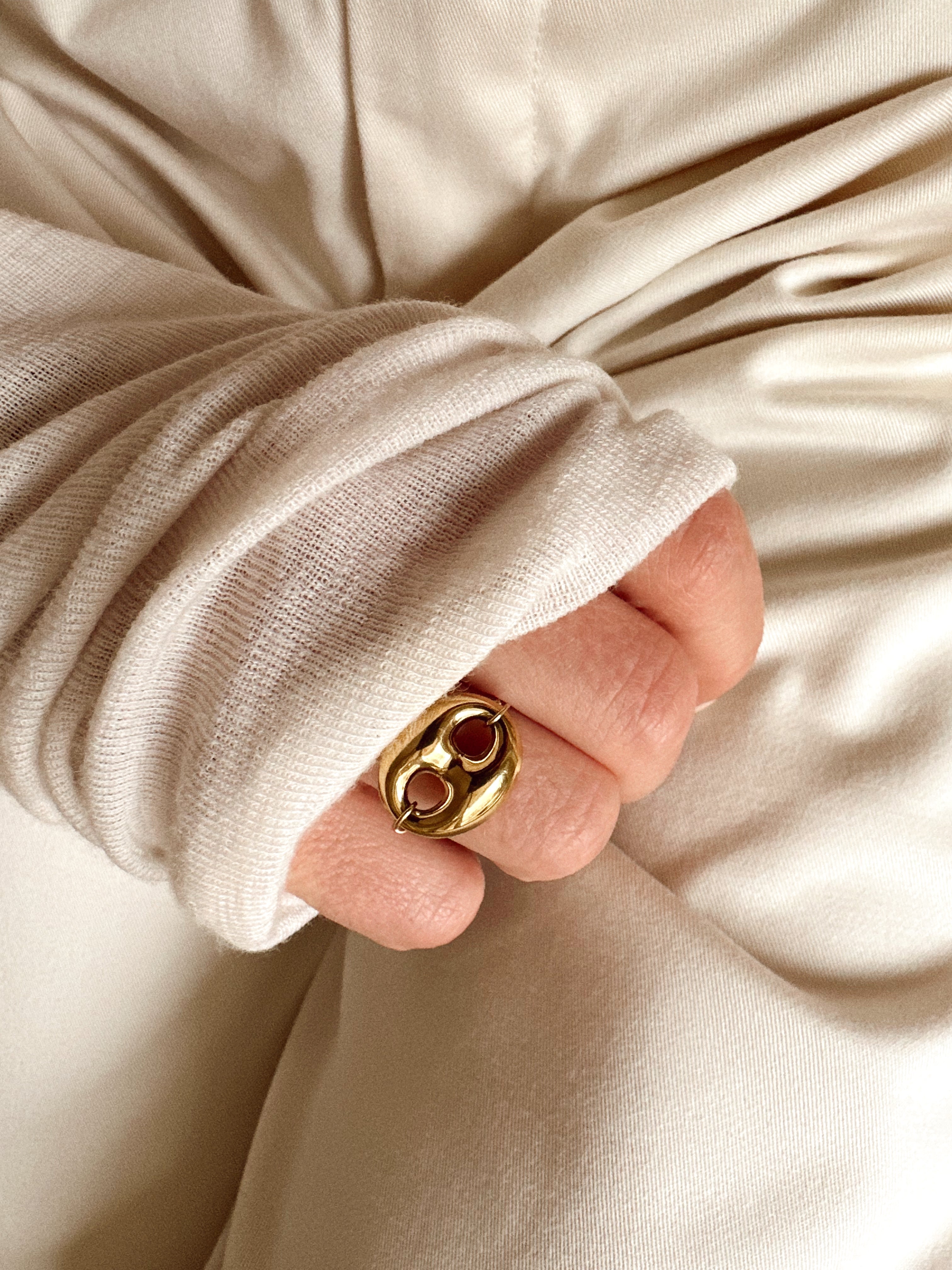 Bague Cappuccino Big