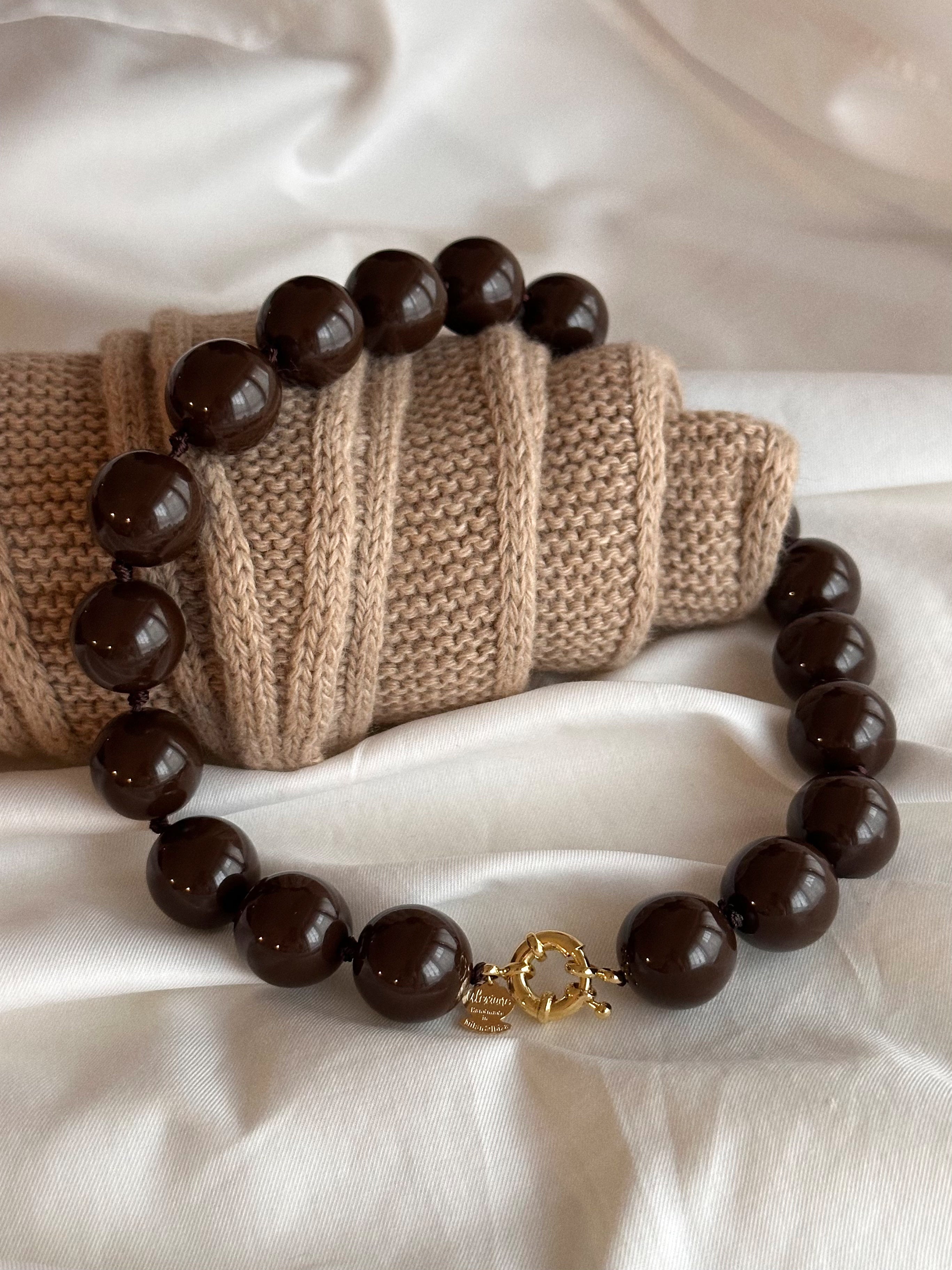 Collier Bubba Spicy Chocolat