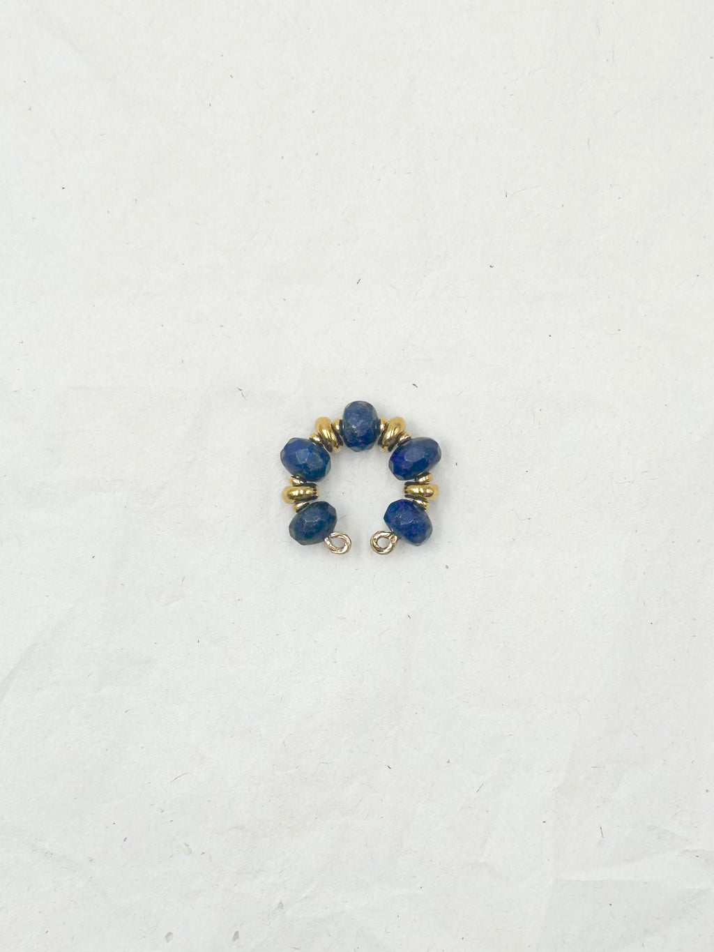 Earcuff LOTUS lapis.lazulis