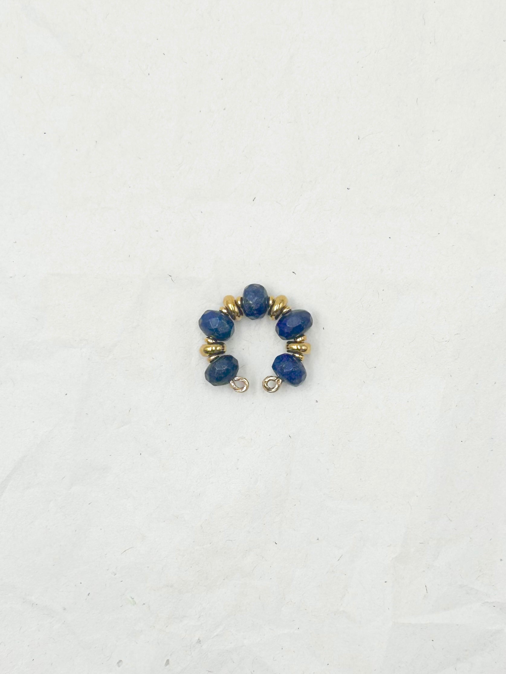 Earcuff LOTUS lapis.lazulis
