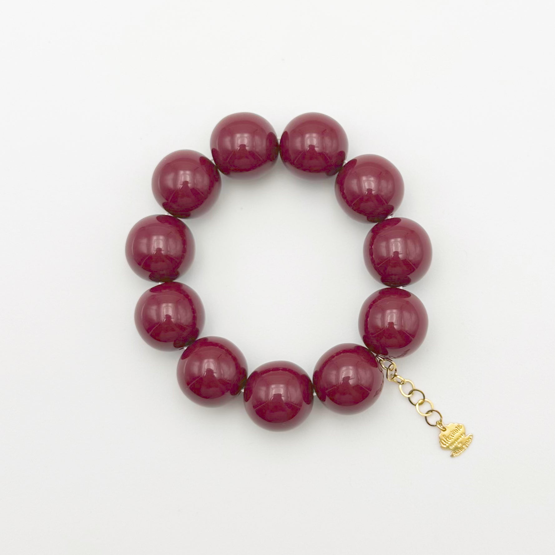 Pulsera Bubba Borgoña
