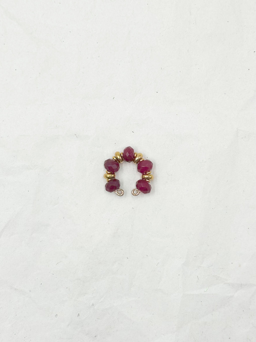 Earcuff LOTUS burgundy