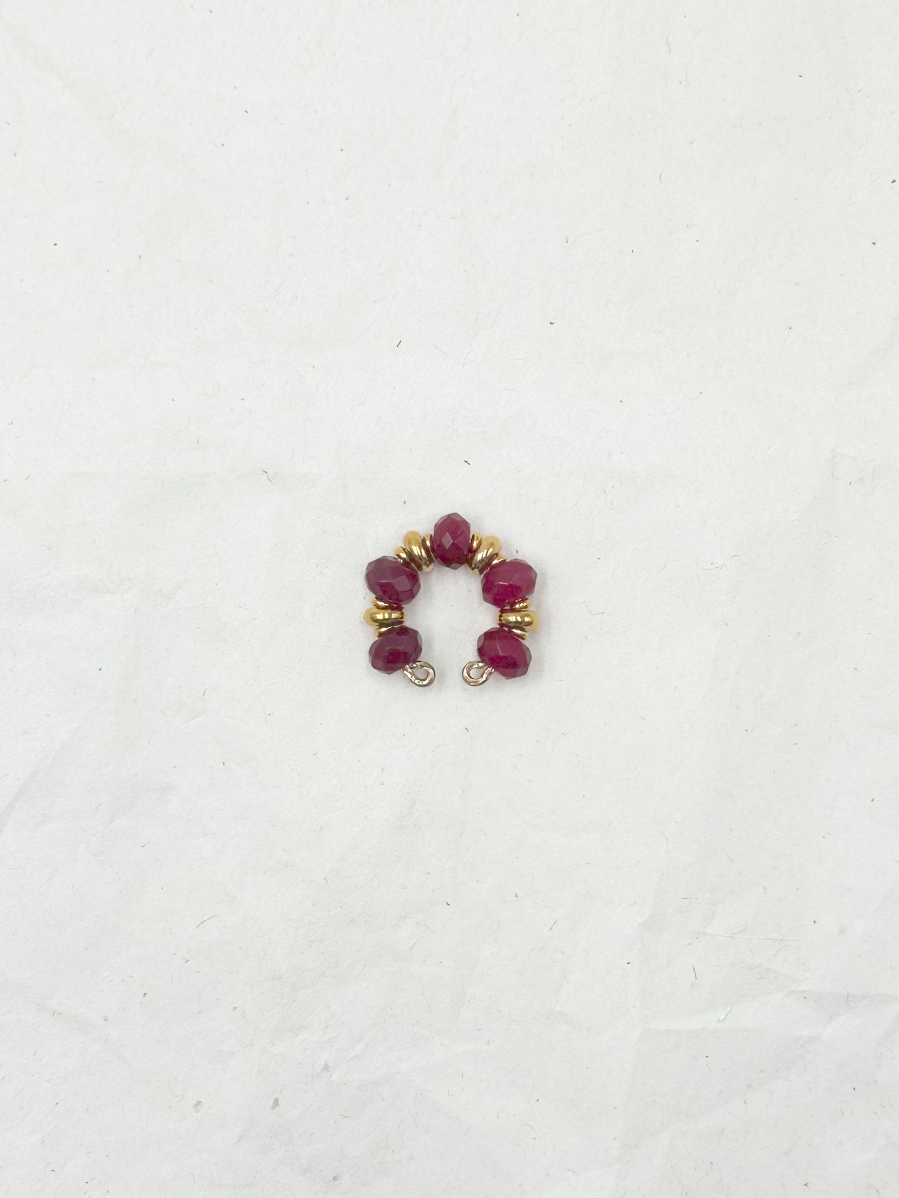 Earcuff LOTUS burgundy
