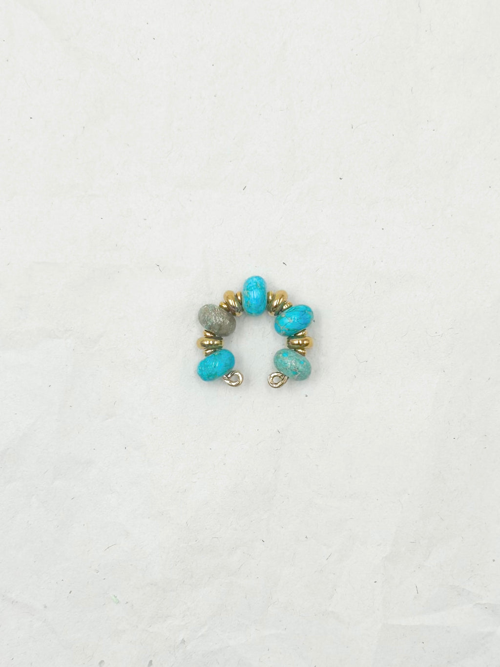 Earcuff LOTUS turquoise