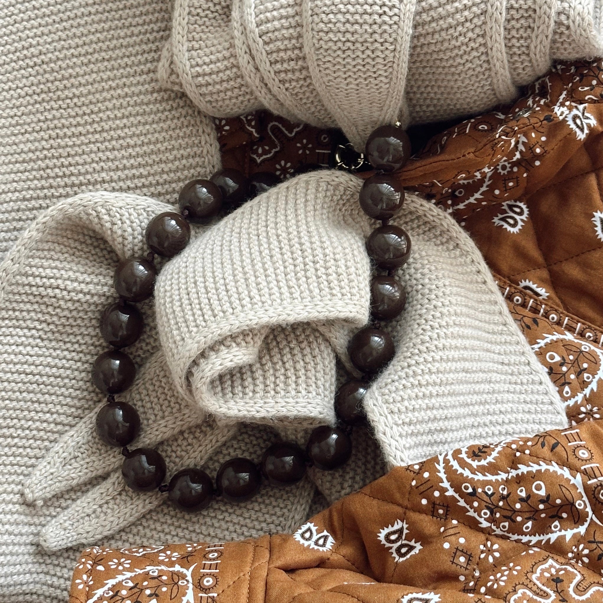 Collier Bubba Spicy Chocolat
