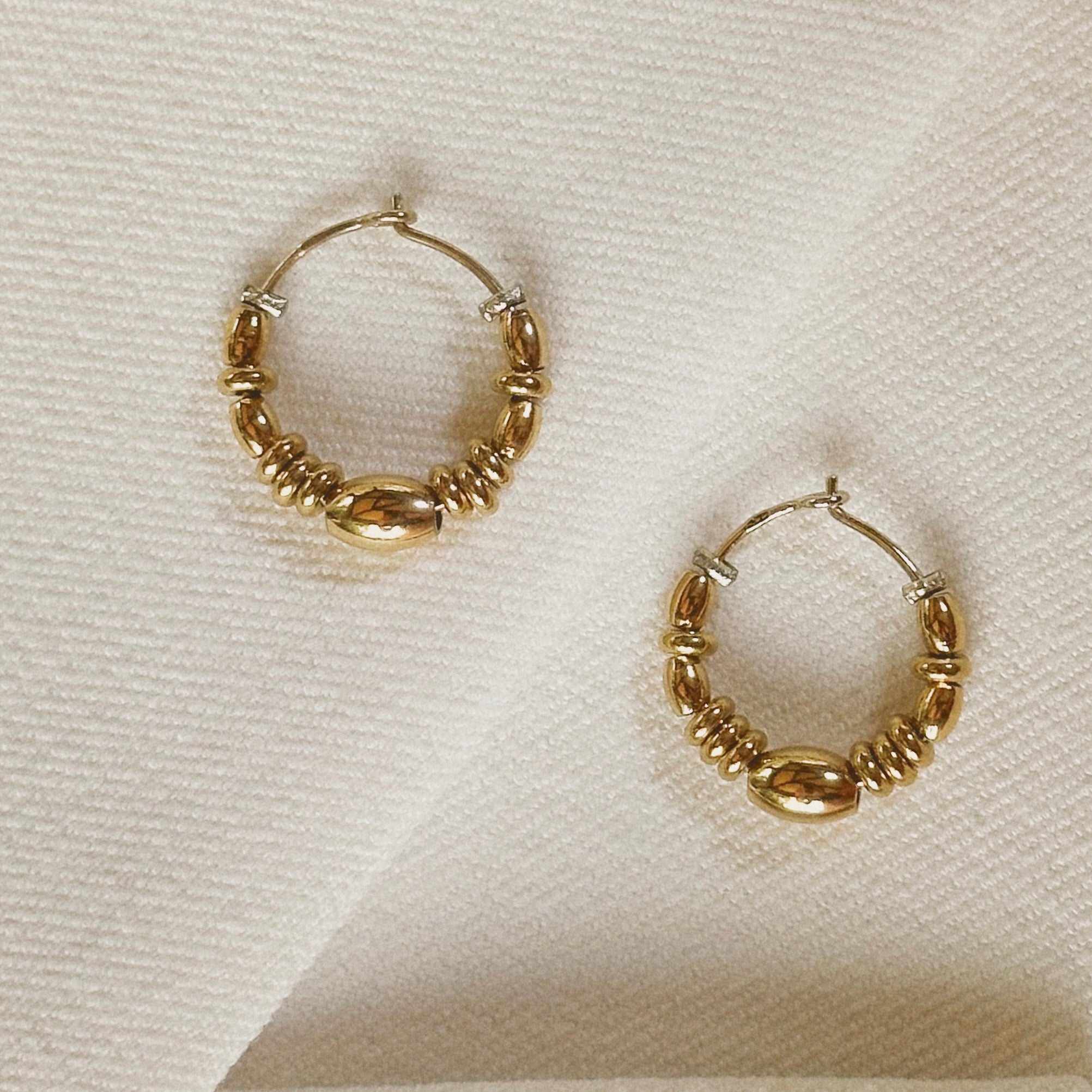 Pendientes de aro Lyra 