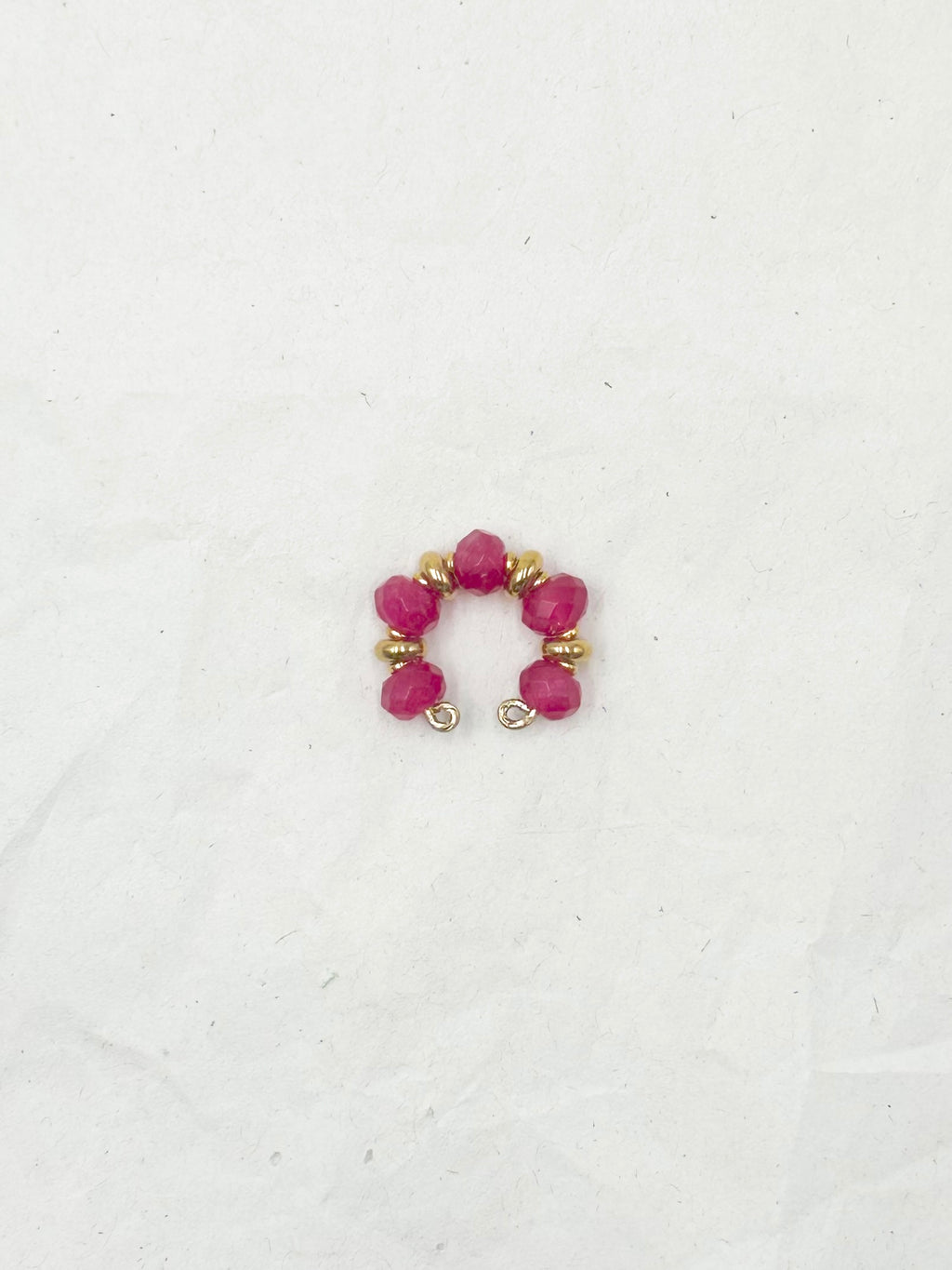 Earcuff LOTUS fuschia