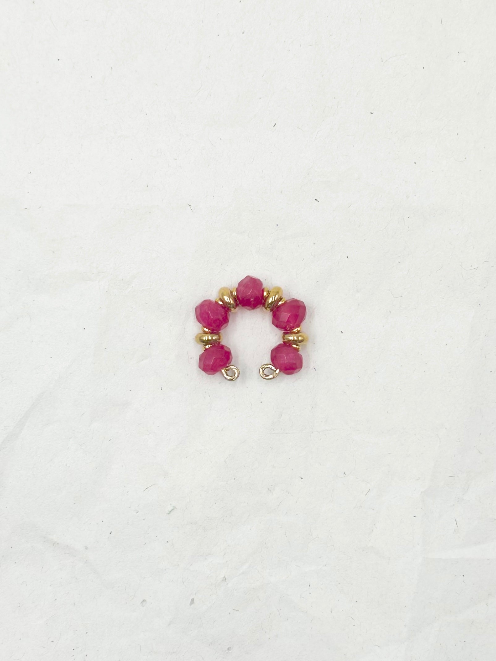 Earcuff LOTUS fuschia