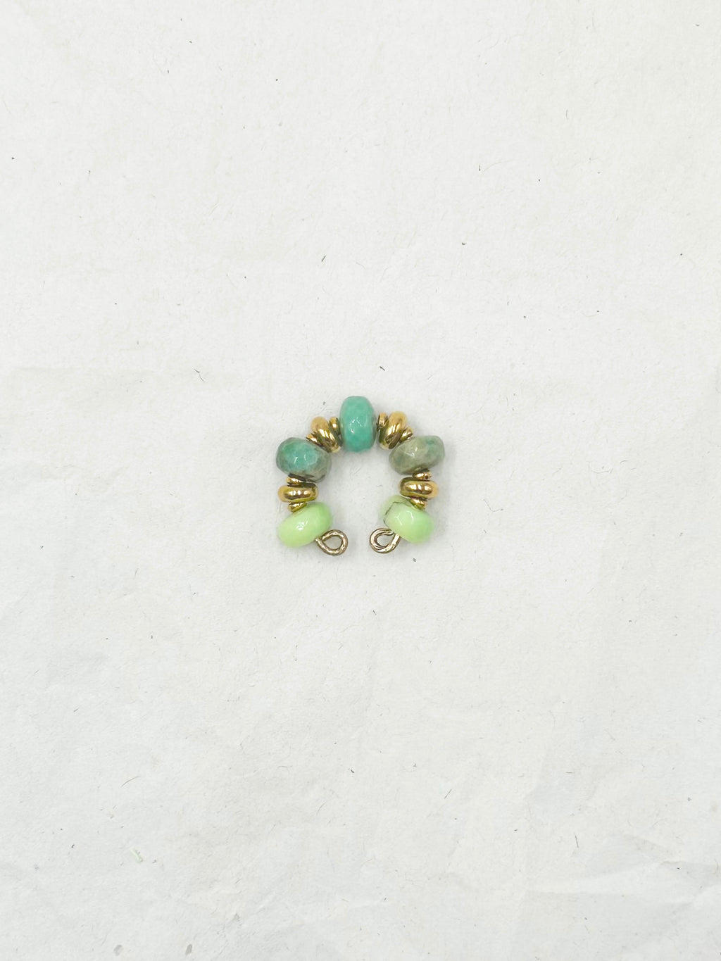 Earcuff LOTUS amazonite