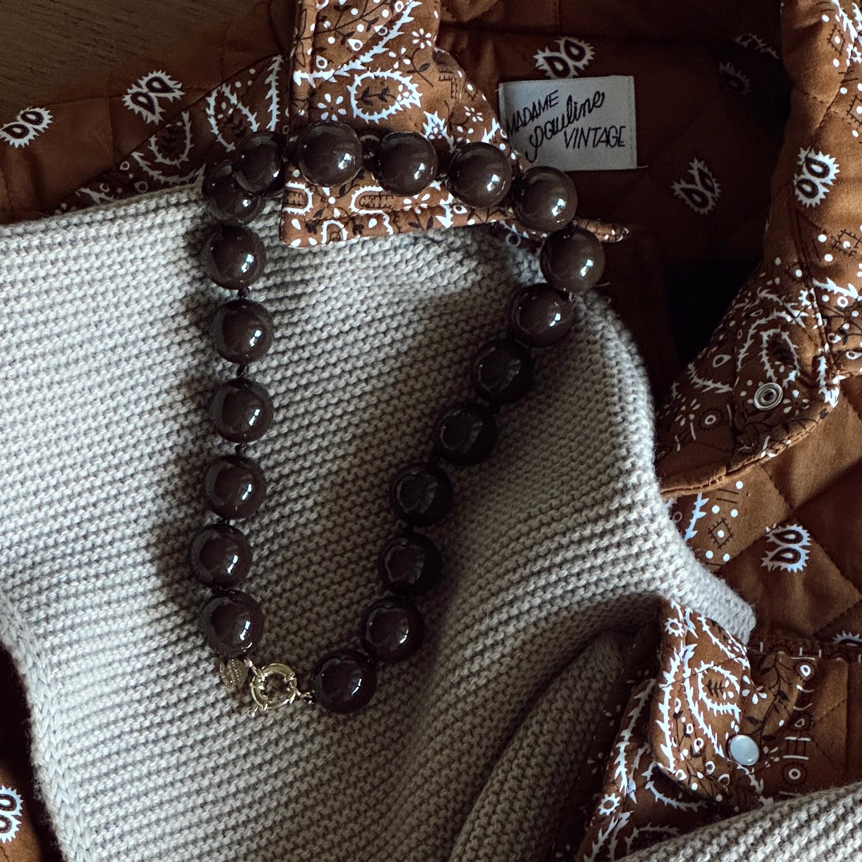 Collier Bubba Spicy Chocolat