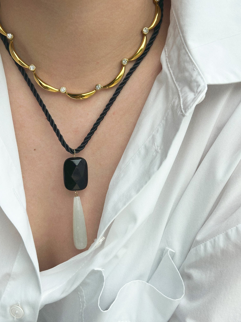 Collier Soie