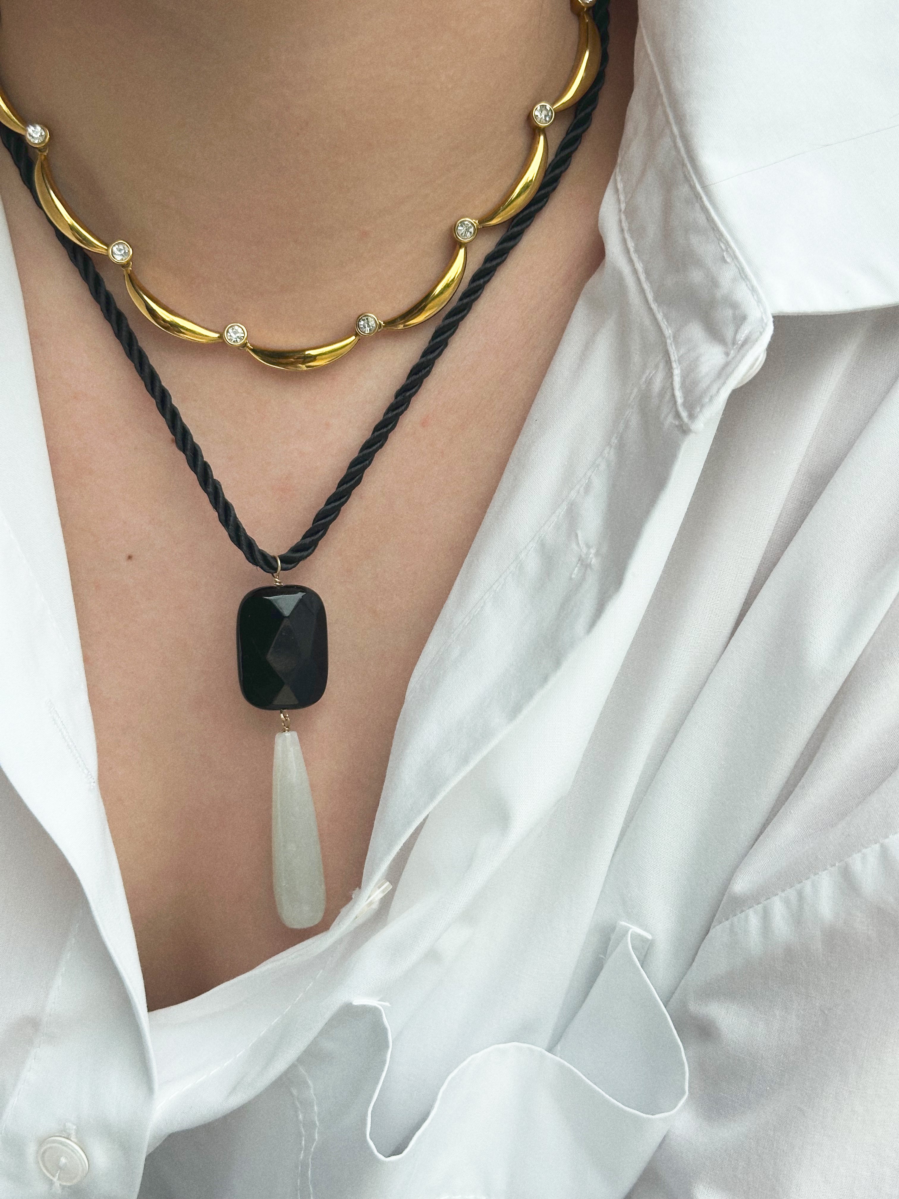 Collier Soie