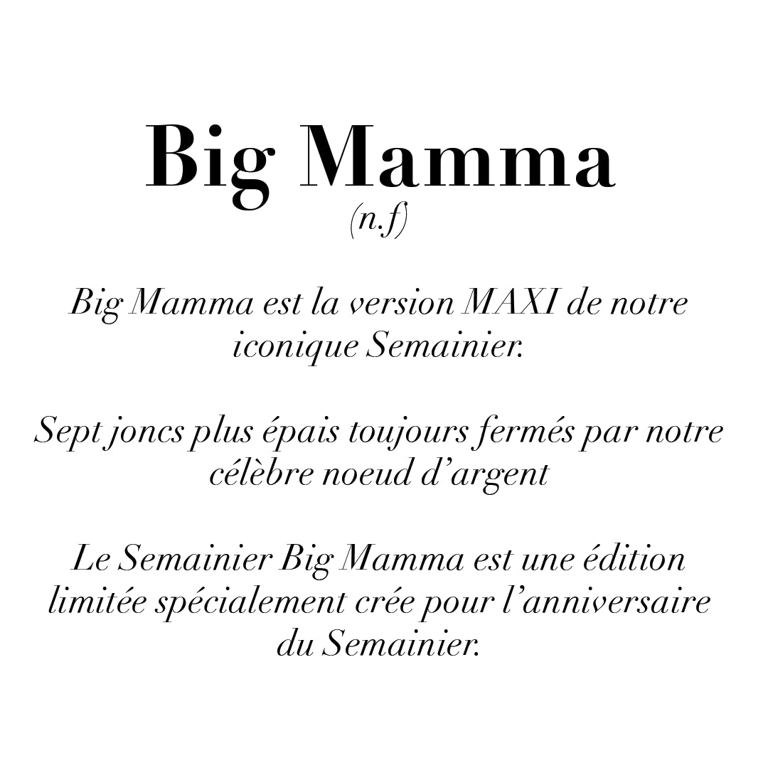 Semainier Big Mamma Work
