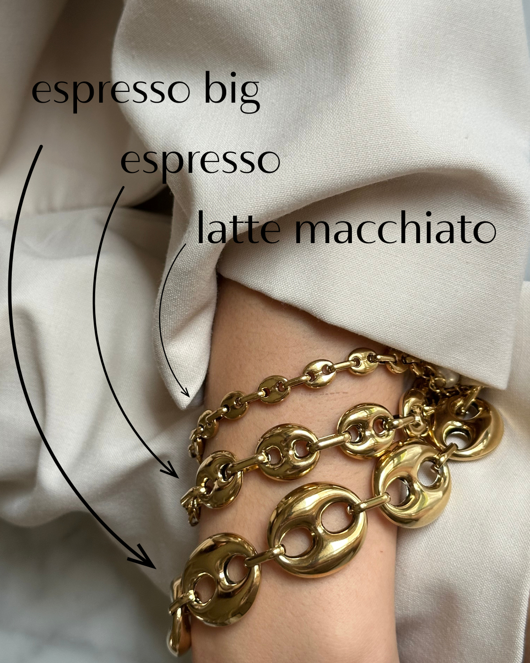 Bracelet  Espresso Big