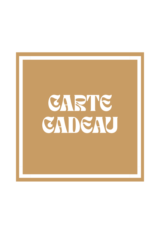 Carte cadeau